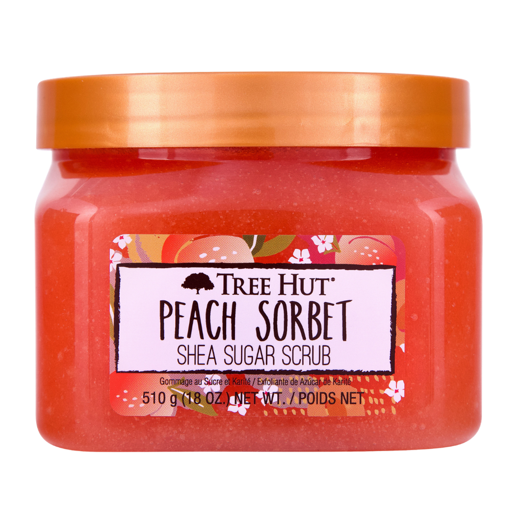 [MMB-TREH-CUER-10479] Tree Hut Scrup Peach Sorbet 18Oz