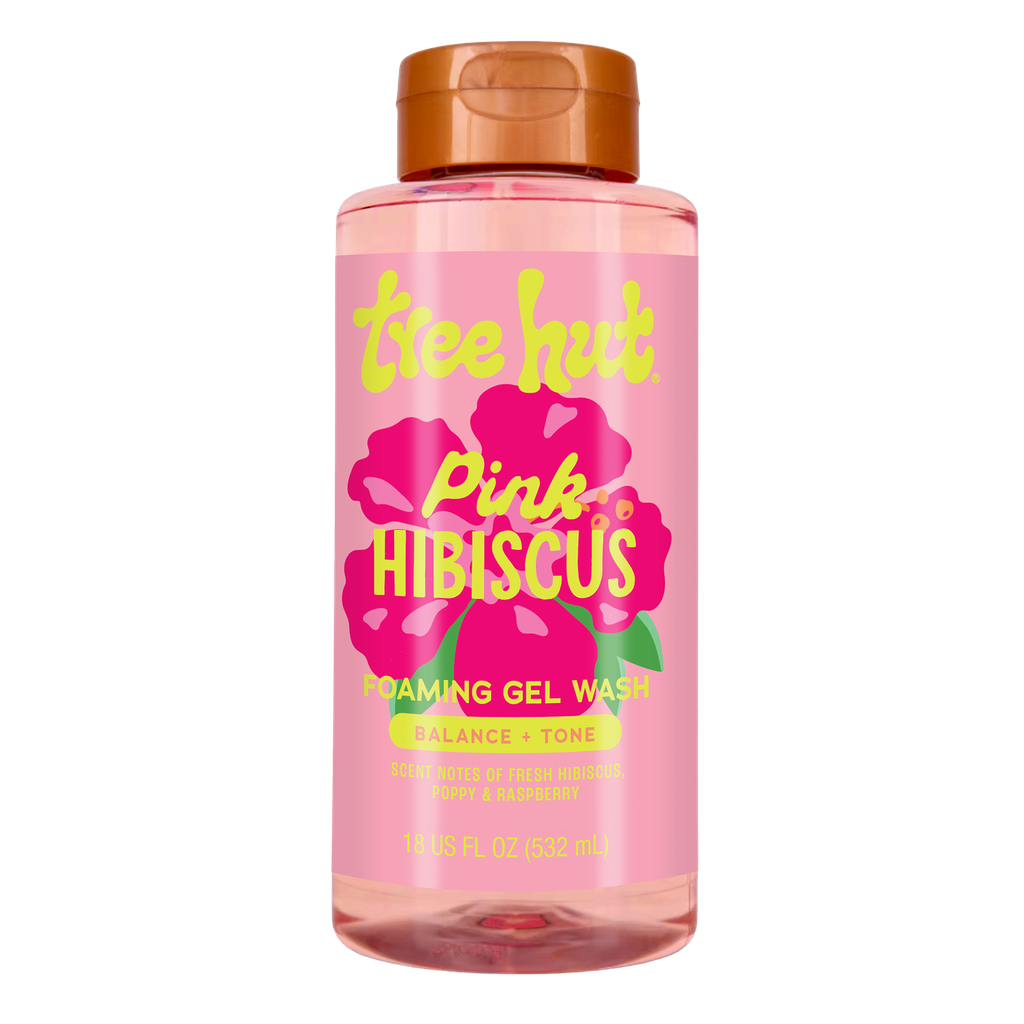 [MMB-TREH-BAN-10485] Tree Hut Body wash Pink Hibiscus 18 Oz