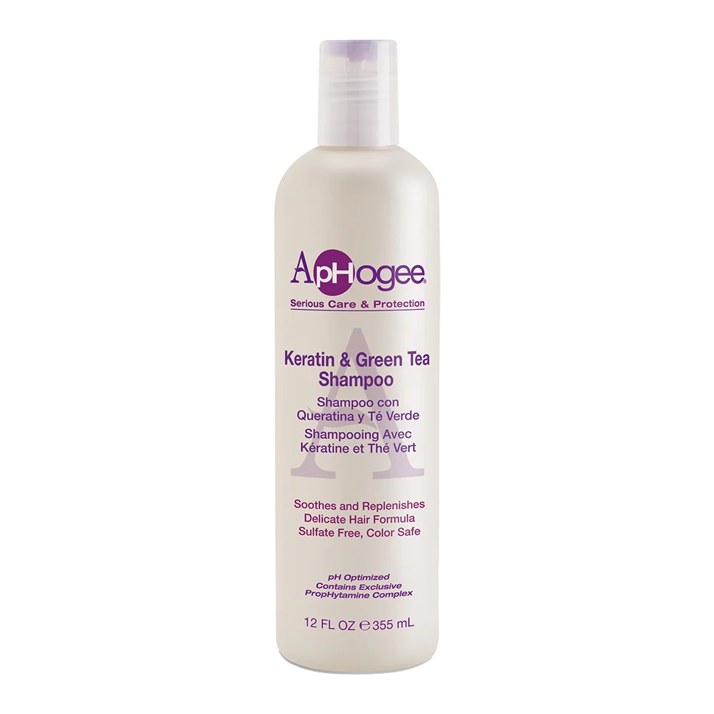 Aphogee Keratin Green tea shampoo 12 oz